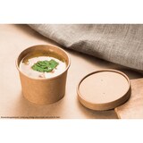 thumbnail of 500x Pappschale Suppe, rund, braun, 250ml