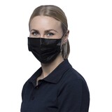 thumbnail of 500 Nitras Protect Gesichtsmasken | schwarz | Typ IIR | medizinischer Mundschutz