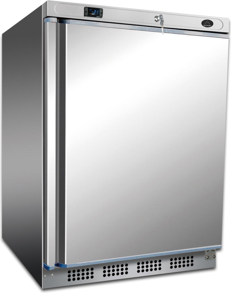 A&S Edelstahl Kühlschrank I 130 Liter | 1 Tür | UK200SS