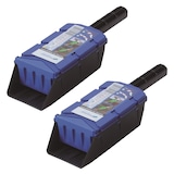 thumbnail of WellHome - Pak 2 middelendispensers van 29 x 9,9 x 6,5 cm in blauw
