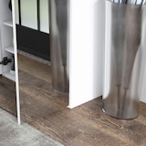 thumbnail of HOMCOM mueble zapatero con espejo armario zapatero para 18 pares de zapatos con 5 estantes ajustables para recibidor melamina de madera 60x32x95 cm