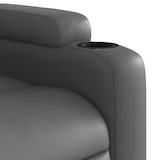 thumbnail of vidaXL Massagesessel Relaxsessel Grau Kunstleder