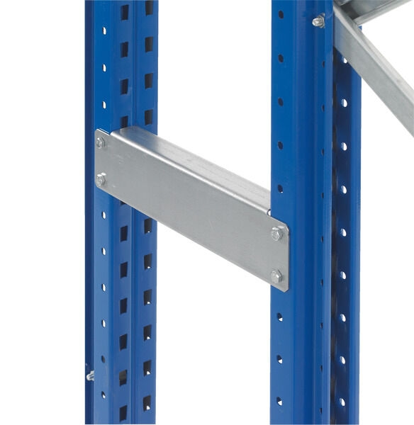 SCHULTE Lagertechnik Distanzstück für Paletten-Doppelregale, 200 mm, verzinkt