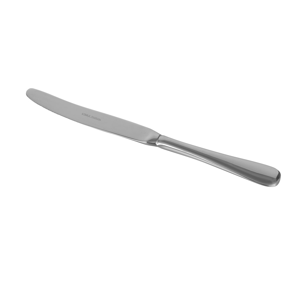Couteau de table Rocco en inox 18/10 x6 Argent / Métallique Autre forme Acier Inoxydable (inox  Table Passion 23.50x3.00 cm
