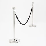 thumbnail of Danieli Store - Postes Separadores Cromo con Cuerda de 2mt Color Negro