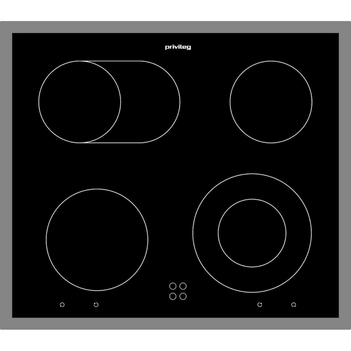 Privileg PCTHR K6042 IN Glaskeramikkochfeld herdgebunden