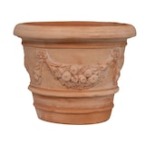 thumbnail of Biscottini Set 2 Blumentöpfe 40x40x30 cm – Runder Terrakotta Topf – Zimmerpflanzentöpfe – Außen Blumenkasten für den Garten Made in Italy – Balkontopf