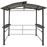 thumbnail of tectake Chiosco per grigliate Asado 2,4x1,5x2,34m - grigio - 404881