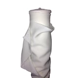 thumbnail of Au 50m. Tissu BURLINGTON polyester Blanc infroissable uni decoration nappe largeur 150 cm