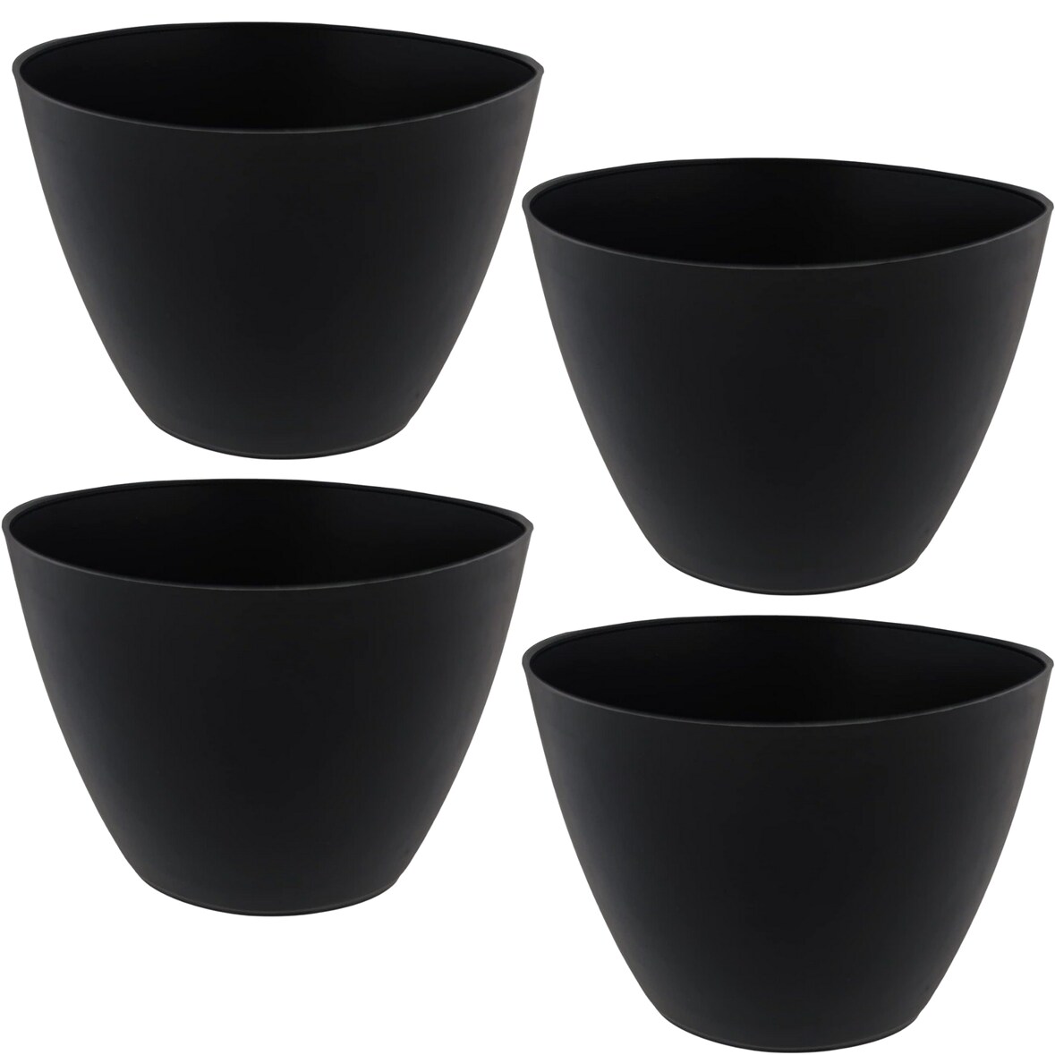 4 x Gipsbecher, konische Form Ø 120 mm   Gipsbecher konisch Gips Becher Anrührbecher elastisch Gipsschale Mischbecher