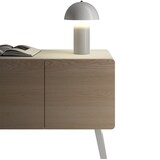 thumbnail of Kleine Retro-Tischlampe Altea, Pilzdesign, 40W - weiß