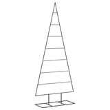 thumbnail of vidaXL Metall-Weihnachtsbaum für Dekorationen Schwarz 150 cm