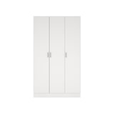 thumbnail of Dmora Armadio multiuso Beaumont, Mobile ausiliario a 3 ante, Guardaroba portascarpe, Guardaroba portascope, 109x37h180 cm, Bianco