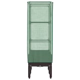 thumbnail of Helloshop26 - Hochbeet/Pflanzkasten mit Abdeckung in Rattanoptik 80 x 40 x 140 cm Braun 02_0038794