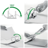 thumbnail of LEITZ Ordner WOW, 180 Grad, DIN A4, 80 mm, farbig sortiert