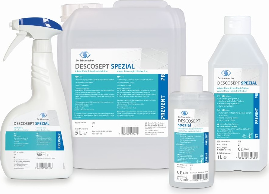 Descosept spezial Schnelldesinfektion | 10 x 1 L | Flächendesinfektion