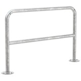 thumbnail of Fahrrad Anlehnbügel 9221 | 1200mm | mit Knierohr | Fahrradständer für 2 Fahrräder zum Aufdübeln | Anlehnparker Einzelständer Fahrradanlehnbügel