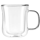 thumbnail of GRÄWE Doppelwandige-Thermogläser mit Henkel, 250ml, 2er Set, geschwungen