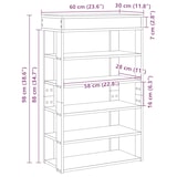 thumbnail of vidaXL Schuhregal Weiß 60x30x98 cm Holzwerkstoff