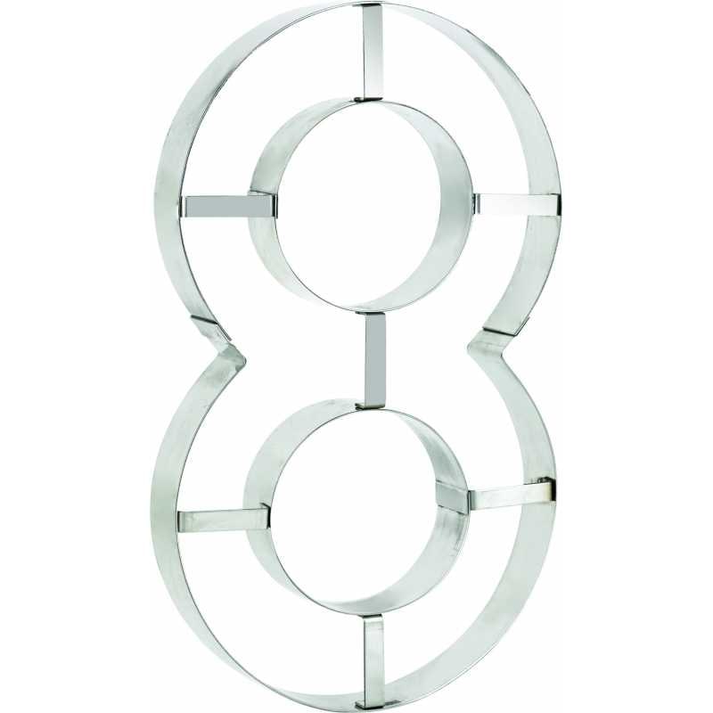Découpoir en chiffre 8 inox 32x18cm