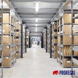 thumbnail of PROREGAL Schwerlastregal Silver Mamba Made in Germany | HxBxT 200x500x50cm | 5 Ebenen je 150kg Fachlast | Verzinkt