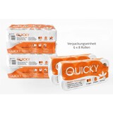 thumbnail of Toilettenpapier QUICKY - 3-lagig - hochweiß - 96 Rollen - 9,4 x 11 cm