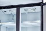 thumbnail of GastroHero Getränkekühlschrank PROFI 783 Slim mit Klapptüren schwarz