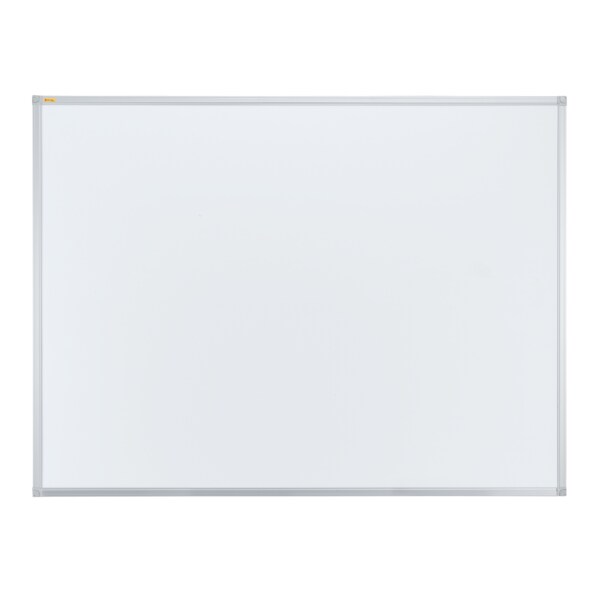FRANKEN Whiteboard 150 x 100 cm, Schreibtafel X-tra!Line, lackiert, magnetisch, beschreibbar, trocken abwischbar, mit Aluminiumrahmen, Magnettafel
