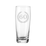 thumbnail of Luxentu Willi Becher Bierglas Helles-Glas 0,5 Liter mit Eichung - 60. Jubiläum