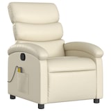 thumbnail of vidaXL Massagesessel mit Relaxfunktion, Kunstleder, Creme
