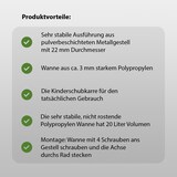 thumbnail of Kinderschubkarre Einhorn Schiebkarre Metallschubkarre Gartenkarre