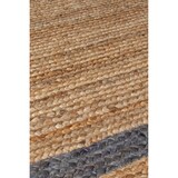 thumbnail of Einzigartiger Jute Teppich Grace, Handarbeit, von Kadima Design. Farbe: Braun-Grau, Größe: 160x160 cm
