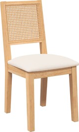 thumbnail of vidaXL Esszimmerstühle mit Kissen 2 Stk. Massivholz Gummibaum