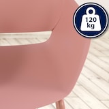 thumbnail of Tuinset Velvena roze/2 stoelen