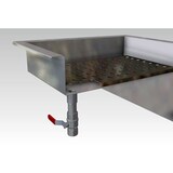 thumbnail of Combisteel crushed ice inbouwcontainer GN4/1 van roestvrij staal AISI 430