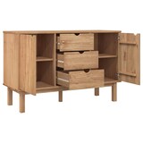 thumbnail of vidaXL Dressoir OTTA 113,5x43x73 cm massief grenenhout