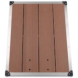 thumbnail of Helloshop26 - Receveur de douche extérieur WPC Inox 80x62 cm marron 02_0001980