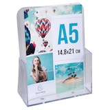 thumbnail of Exacompta 75058D 10x folderhouder tafelmodel met 1 vak voor formaat A5, transparant