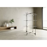 thumbnail of Estendal Interior 3 Níveis Secador de Roupa Dobrável sobre Rodas Tancarville Preto 93 x 71 x 131 cm VILEDA