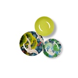 thumbnail of Excelsa service 18 assiettes Kimono porcelaine multicolore