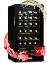 thumbnail of Klarstein Shiraz 28 Uno Weinkühlschrank 74l 28Fl Touch-Bedienfeld  5-18°C Schwarz