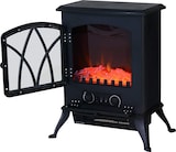 thumbnail of Estufa Eléctrica tipo Chimenea Calefactor de Leña 1000W/2000W 45x28,5x54cm Negra