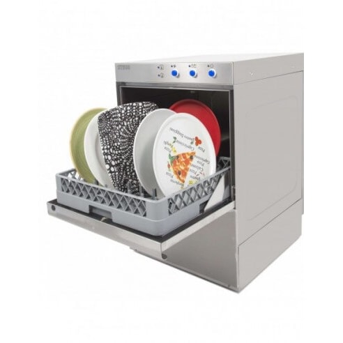Lavavajillas industrial cesta 50x50 monofásico - trifásico con bomba desagüe ST500B