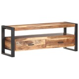 thumbnail of vidaXL TV-Schrank 120x35x45 cm Massivholz Honigfarben
