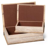 thumbnail of Moritz 2er Set Aufbewahrungsbox Deko Mädchen mit Katze Buch Safe Box Schatulle Buchhülle Geldversteck