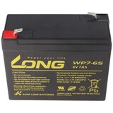 thumbnail of Kung Long WP7-6S F1 Blei-Vlies-Akku, 6Volt, 7Ah mit 4,8mm Faston Anschluss