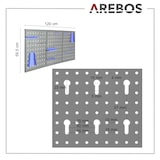 thumbnail of Muro Utensili Parete dell'officina Parete Metallica Perforata 17 Parti