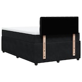 thumbnail of vidaXL Boxspringbett mit Matratze Schwarz 120x190 cm Samt
