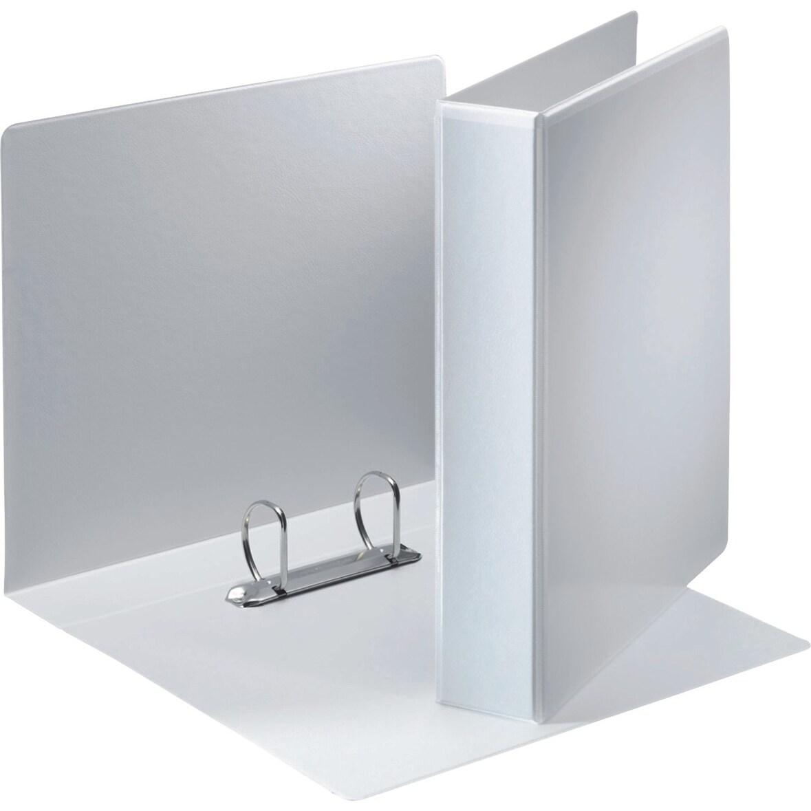 Präsentationsringbuch A4 2 Ringe 40mm weiß Packung mit 10 Stück