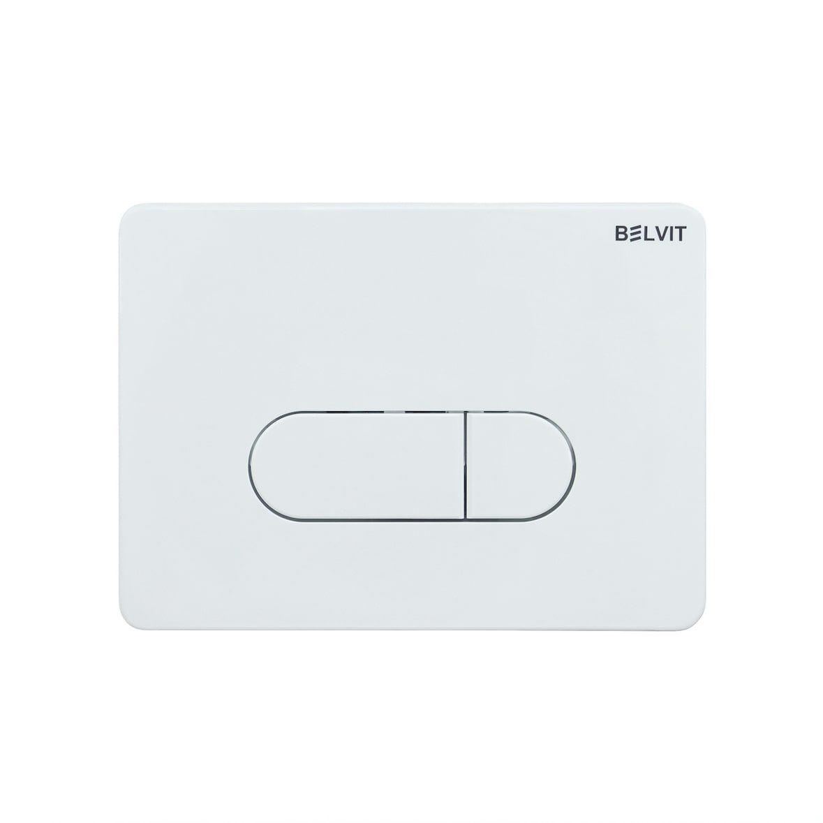 Belvit Berlin Betätigungsplatte für 2-Mengen-Spülung weiß